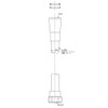 TOTO THY478ELLR#NW1 Shower Hose L 63.0 inches (1600 mm) Body