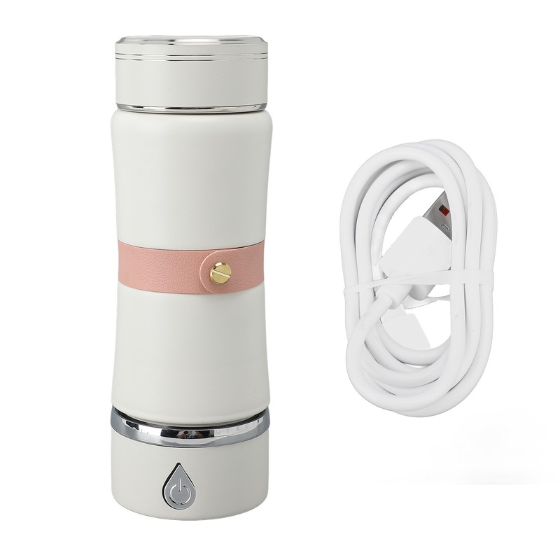 420ml Hydrogen Rich Water Bottle Rechargeable Healthy Portable Hydrogen Water
