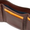 Tommy Bahama Men's Compact Trifold Leather Wallet, Brown, One Size