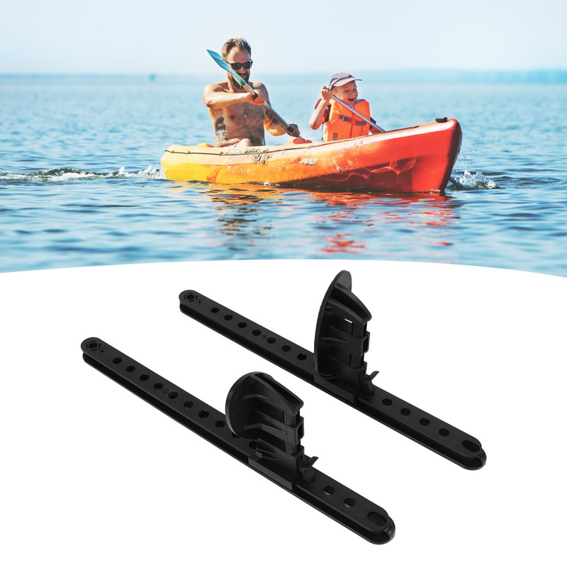 Kayak Foot Pegs Adjustable Locking Wearable Canoe Foot Brace Pedals