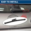 SYudwen Rear Windshield Wiper Blade Compatible with Hyundai Veloster 2012-2016