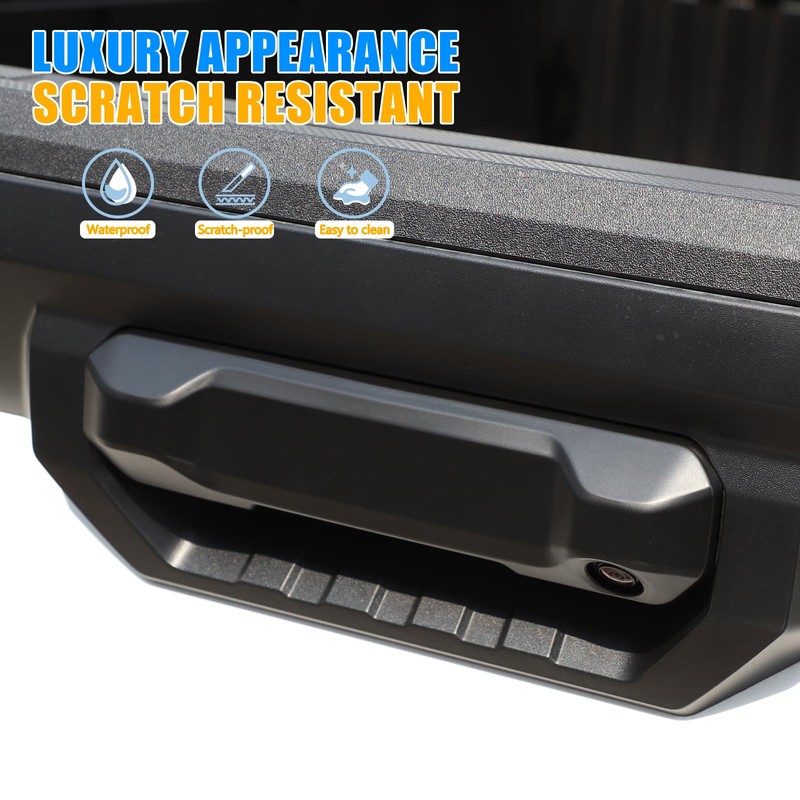 LLKUANG ABS Car Tailgate Handle Decorative Cover Fit for Toyota