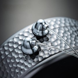 syeindunce Angelears KAZA Flat Head Earbuds, 15mm Dynamic Driver HiFi Wired in-Ear Earphones, for Gaming, Music and Sport (3.5mm)