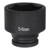 HARFINGTON 6-Point Impact Socket 3/4" Drive 54mm Metric 40Cr Alloy