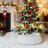 Lanpn 30 Inch Christmas Tree Collar, Plush Tree Collar Tree