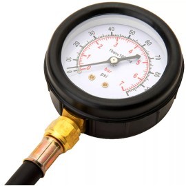 Tusk Fuel Pressure Tester Universal Multiple Connectors Fuel Injected