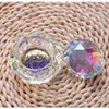 Nail Dappen Dish with Lid, ForSewian Crystal Glass Nail Monomer