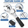 Adjustable Sink Wrench for Plumbing Repair – Multipurpose Hand Spanner