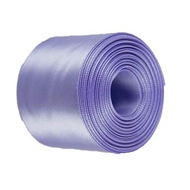 IRIS Rolled up 1-1/2" Single FACE Satin Ribbon 100% Polyester Choose Length (1-1/2" x 10 Yards)