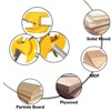1/4 Inch Shank Router Bit，45 Degree Lock Miter Router Bit