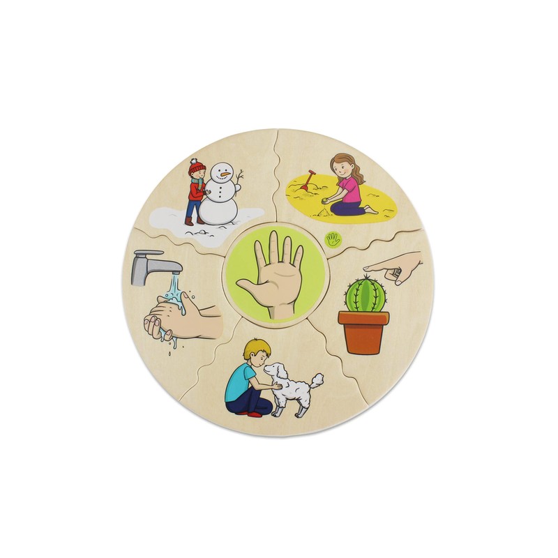 beleduc Humanico Puzzle 5 Senses - Educational Toy Children