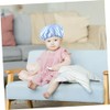 3 piezas Gorro de Seda para Dormir Infantil Ajustable con