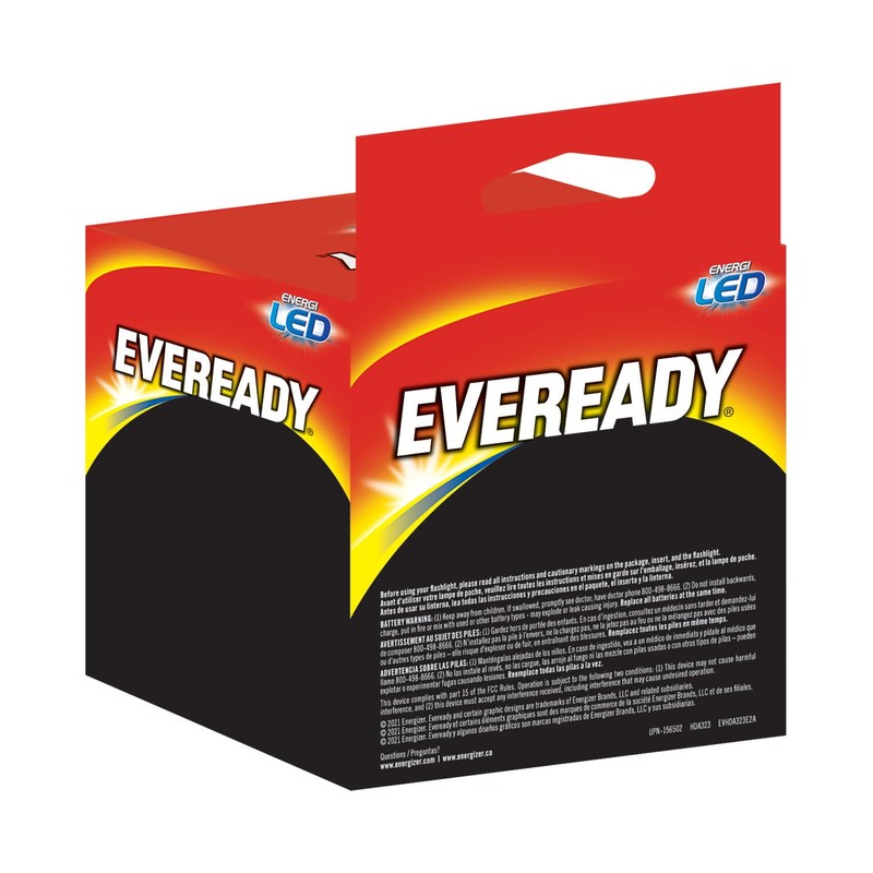 Eveready LED Headlamp, 200 Lumen, IPX4 Water Resistant, Durable Indoor