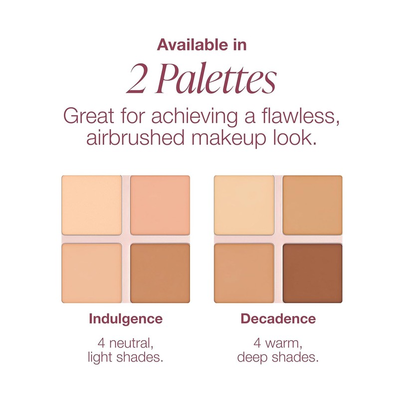 Mineral Fusion Makeup Cream Concealer Eye Palette Quad - 4
