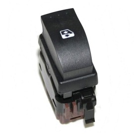 Window Switch, Electric Front Window Switch, Compatible with Renault
