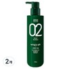 아모스프로페셔널 녹차실감 샴푸 지성 산뜻한 타입, 500g, 2개 Amos Professional