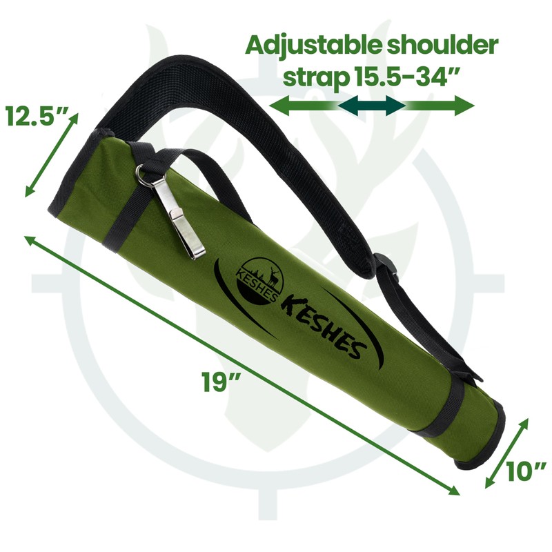 Archery Back Arrow Quiver Holder - Adjustable Quivers for Arrows,