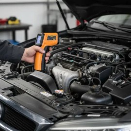 Medidor Temperatura Infrarrojo Para Mecánica Automotriz                                                                                               