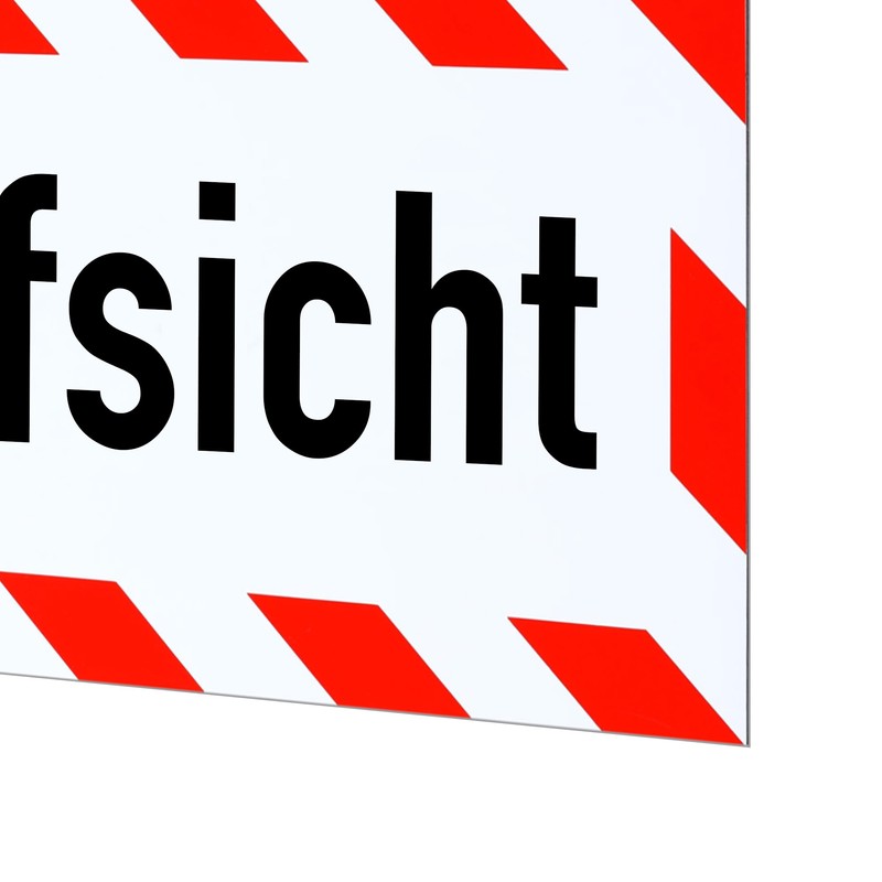 LOHOFOL Magnetic Sign Bauaufsicht | Magnetic Sign | Available in