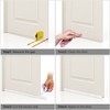 BAINING Door Draft Stopper Sweep, 3 Inches Widening Door Bottom