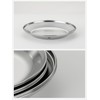 Camping Moon S397-21 Tableware, Camping Plate, Stainless Steel, φ8.3 inches