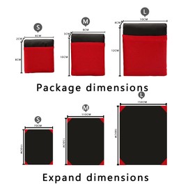 Waterproof and Sand proof Beach Mat, Lightweight Beach Blanket, Outdoor Mini Pocket Picnic Blanket for Picnic, Beach, Hiking, Camping, Travel (M)