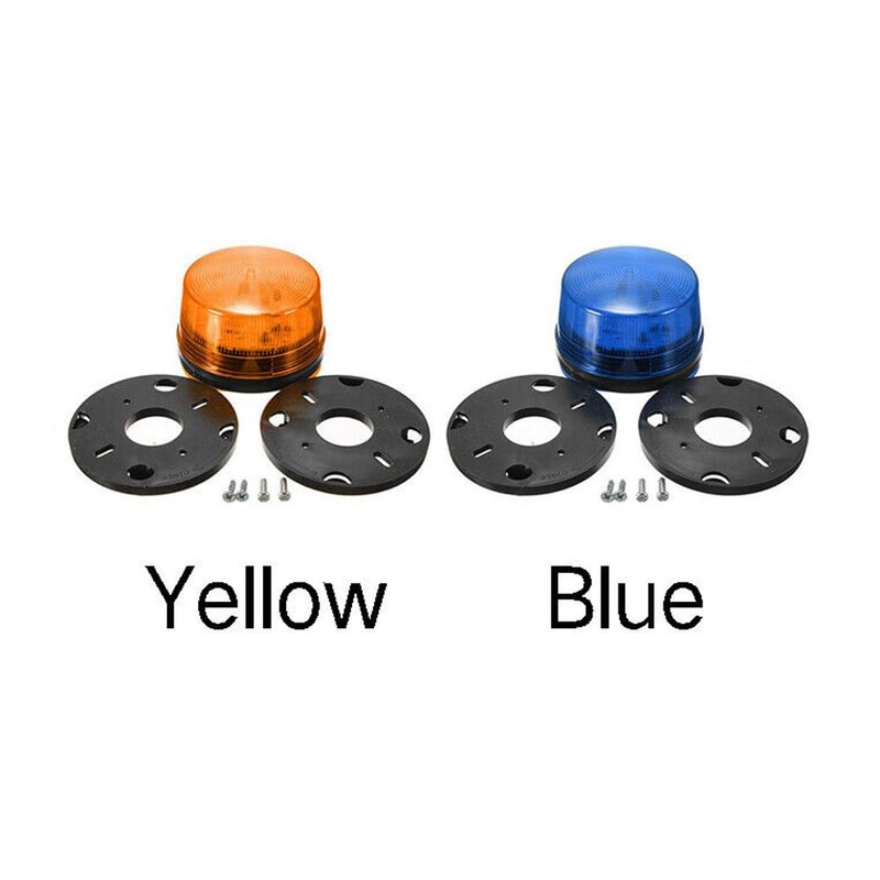 Emergency Warning Light, Riloer 12V Led Flashing Strobe Light Warning