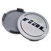 4 x Rial Hub Caps 64 mm Silver (N32) Logo