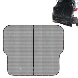 Car Tailgate Mosquito Net, Wing Door Boot Cover, Sun Protection Curtains, Universal Magnetic Fly Screen Mesh, 157 x 150 cm