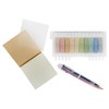 Loveria Transparent Sticky Notes Set, 150 x Transparent Sticky Notes
