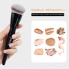 START MAKERS Contoured Foundation Brush, Large Angled Kabuki Makeup Brush