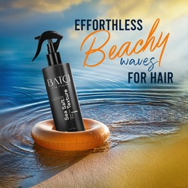 Sea Salt for Men – Hair Texture Adds Instant Volume, Texture & Thickness, Lightweight Hair Salt for Natural, Textured Look, Achieve Effortless Beach Waves & All-Day Hold –6,8 fl oz
