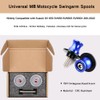 2pcs 8MM M8 X1.5 Motorcycle Swing arm Sliders Spools CNC