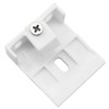 FMHXG 2pcs Mount Bracket Holder for Pleated and Cellular Shades