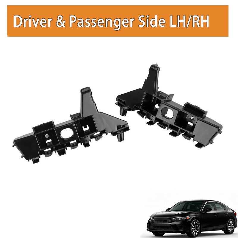 Front Bumper Bracket Set Left and Right Side for Honda
