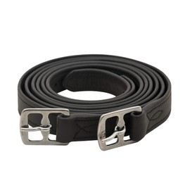 SIE Wrapped supersoft stirrup leathers (45'', Dark Brown)