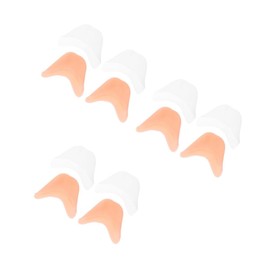 Baluue 3sets 2 Pairs Breathable Toe Pouches Wear Resistant Toe Covers for Comfortable Protection with Design for Relief and 2pairs*3