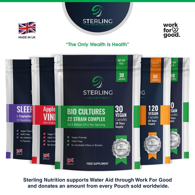 Bio Cultures Probiotic Complex with 22.5 Billion CFU with 22