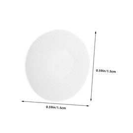 iplusmile 30pcs Soft Earbud Replacement Covers Comfortable Round Sponge Earbud Pads for Enhanced Fit and Compatible Earphones Easy to Replace