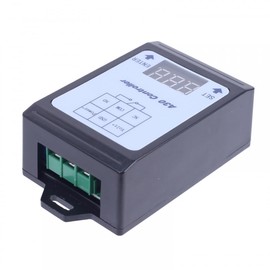 Voltage Monitor Module, A30-U1 30A DC 99.9V Voltage Detection Control Relay with Delay Battery Charge Discharge Timer with Overvoltage Undervoltage Control