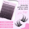 DIY D Curl Lash Clusters Individual Cluster Lashes Kit 10-18