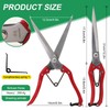 Manual Wool Shearing Shear Stainless Steel Trimming Scissor Long blades