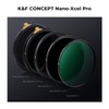 K&F Concept 67mm CPL Lens Filter with Copper Frame Circular