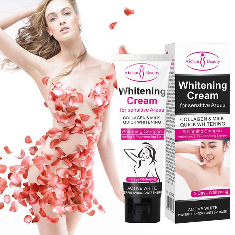 Crema Aclaradora Aichun Aclara Axilas Codos Rodillas y Zonas Íntimas