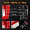 ZhiSheng Tail Light Compatible With 2017-2019 Ford F-250 F-350 Super