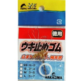 ナカジマ ウキ止ゴム 徳用 M
