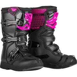 Fly Racing Maverick MX Youth and Mini Boots (Pink/Black, 2)