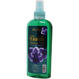 Sol de Oro Violeta Aroma de Cuba Agua de Violetas - Violet Water Spray Fragrance of Cuba 8oz 2 Pack