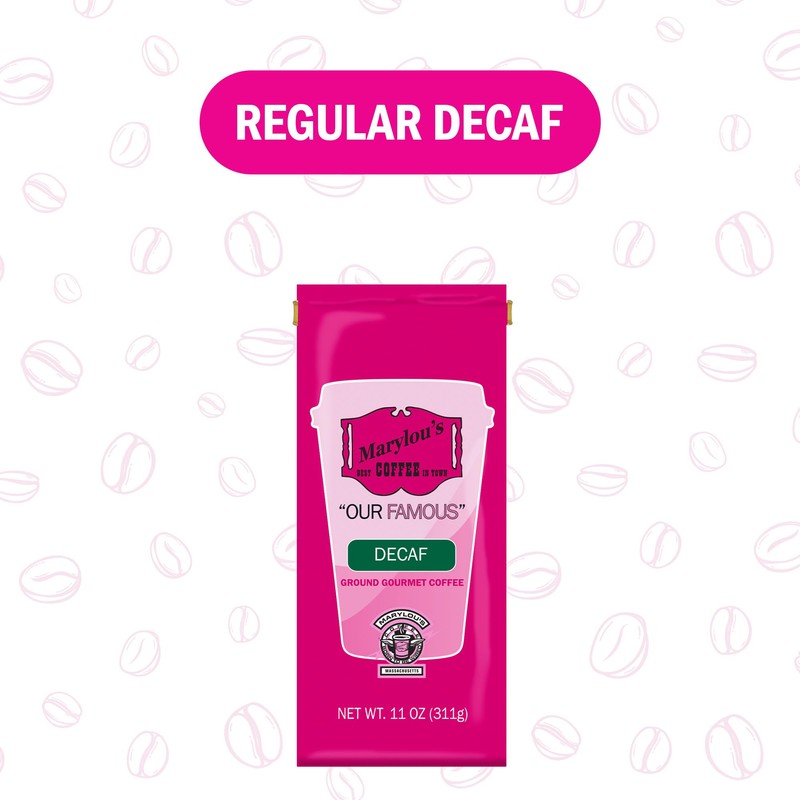 Marylou’s Coffee – Regular Blend Decaf – Ground Gourmet Coffee