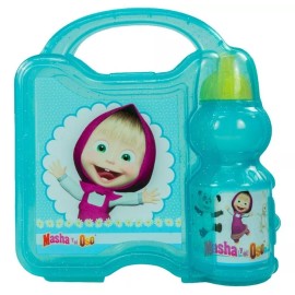 Fun Kids- Ambient21 Lonchera Infantil Con Porta Vaso De Plastico